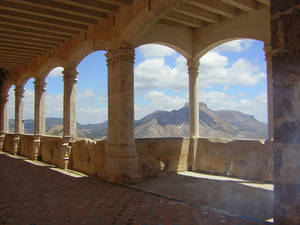 castle balcony