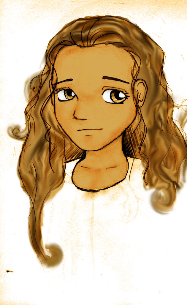 Portrait of a girl-Colored