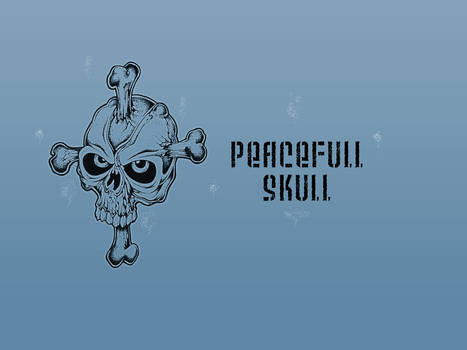 Peacefull skull