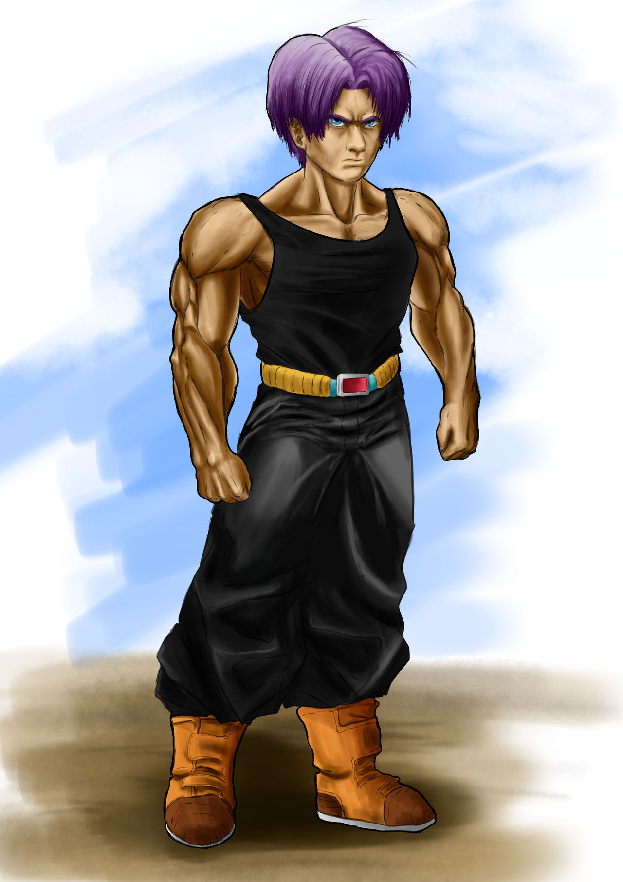 Trunks - Dragon Ball by Deathsdrawing on DeviantArt
