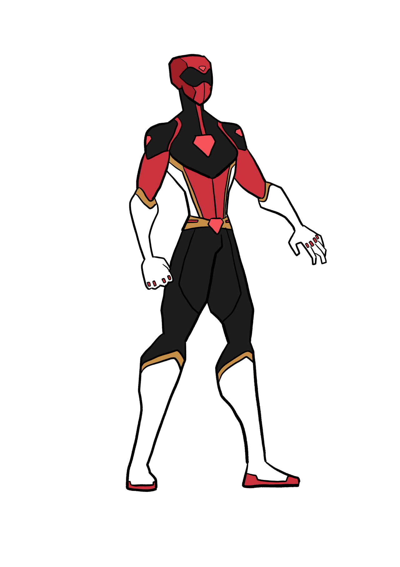 Red Ranger by ProbablyJam on DeviantArt