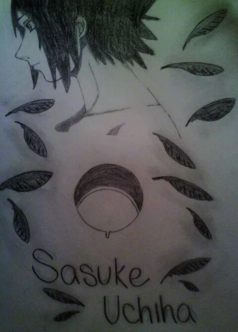 Sasuke Cursive Sasuke Uchiha by KittySenpaii123 on DeviantArt