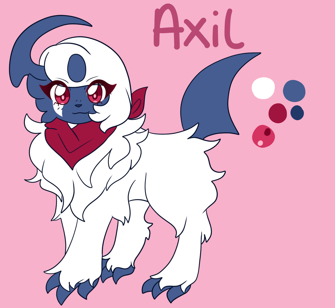 Axil reference sheet by ElliKuma on DeviantArt