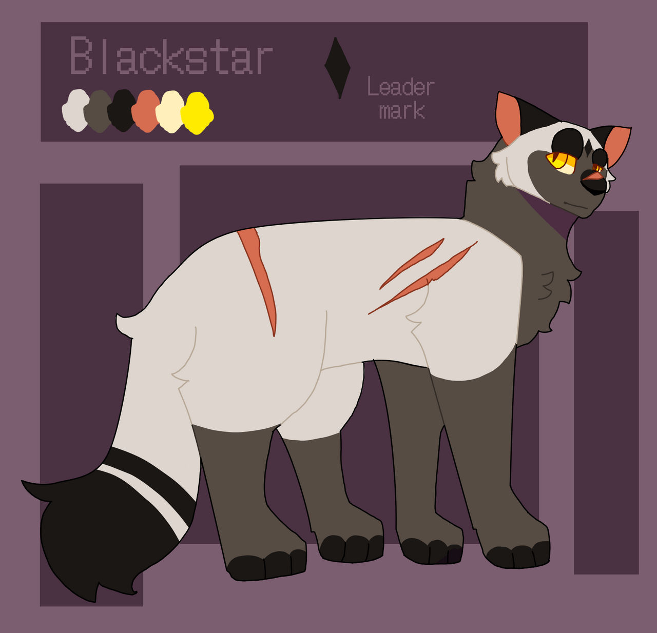 100 Warrior Cats Challenge 4 Blackstar By Silvieq On DeviantArt 100-warrior-cats-challenge-4-blackstar-by-silvieq-on-deviantart