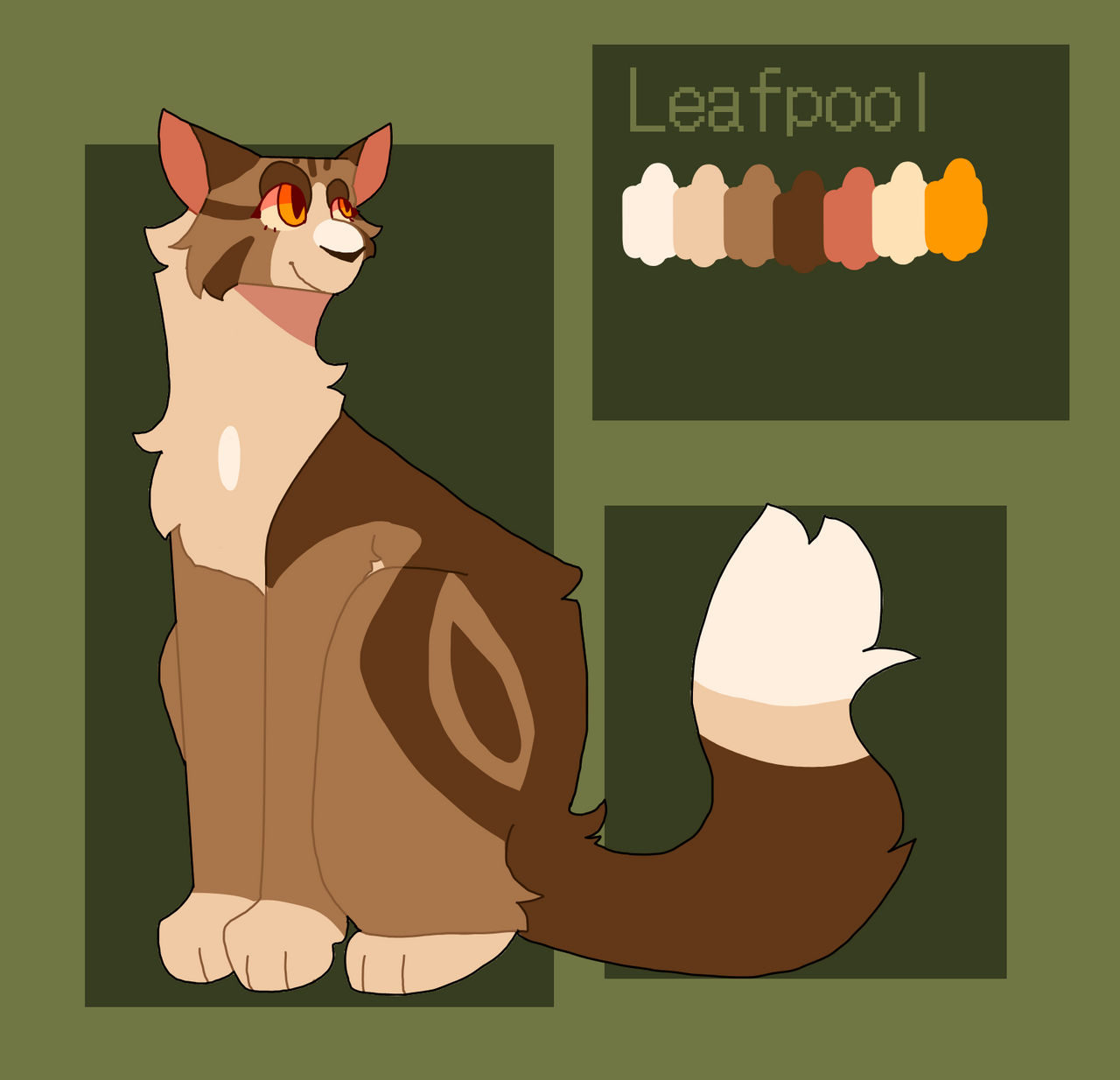 Leafpool {100 warrior cats challenge} #9 -Leafpool by Silvieq on DeviantArt