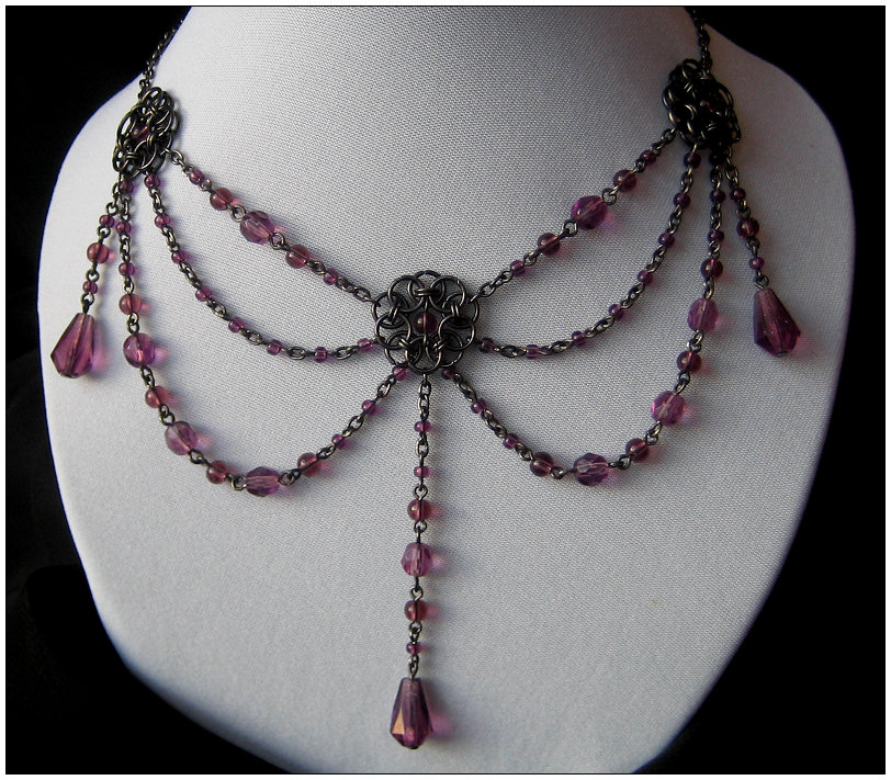 More lavender - necklace