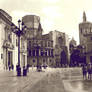 Plaza de la Virgen. Valencia.