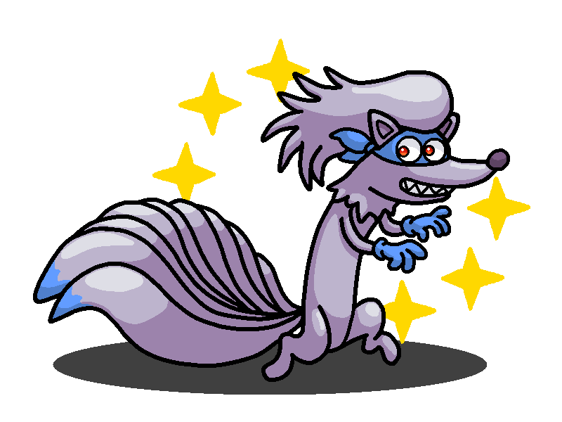 Shiny Ninetales + Swiper (Dora the Explorer)