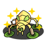 Shiny Nincada + Scuttlebug (Paper Mario)