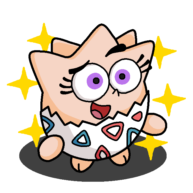 Shiny Togepi + Poof (The Fairly Oddparents)