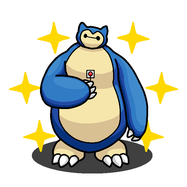 Shiny Snorlax + Baymax (Big Hero 6)