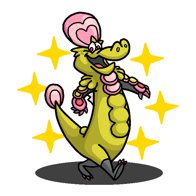 Shiny Hakamo-o + Wally Gator