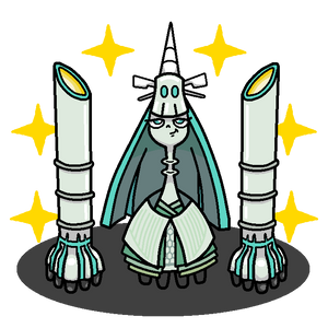 Shiny Celesteela + Candace (Phineas and Ferb)
