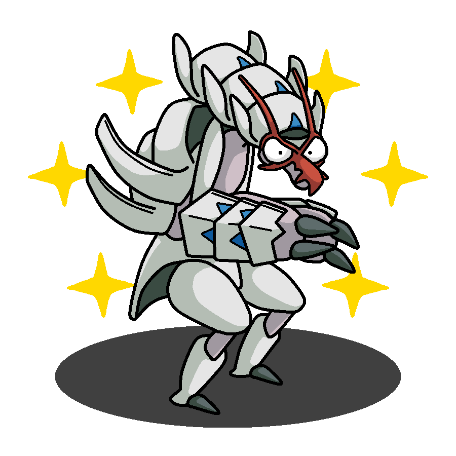 Shiny Golisopod + Zorak (Space Ghost)