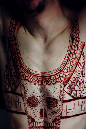 Henna skull by mthmticl Henna skull by mthmticl