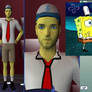 SpongeBob on The Sims 2