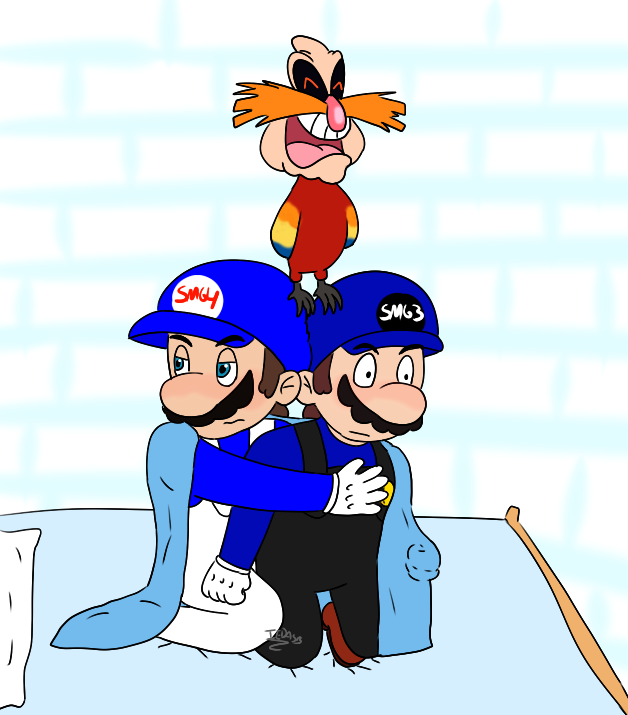 Snowtrapped SMG4's SnowTrapped alternate scene by iedasb on DeviantArt