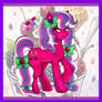 (Original Character MLP) Blackberry Cherry Cream.