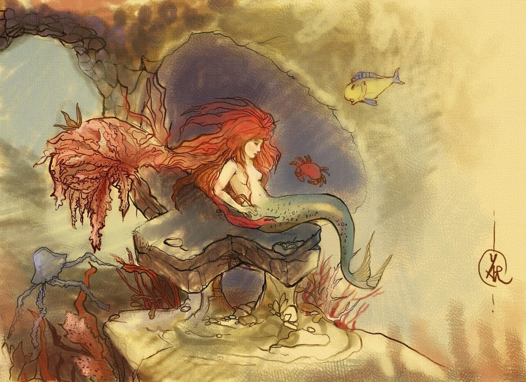 A Little Mermaid Under The Sea by YarTzana-Serenade