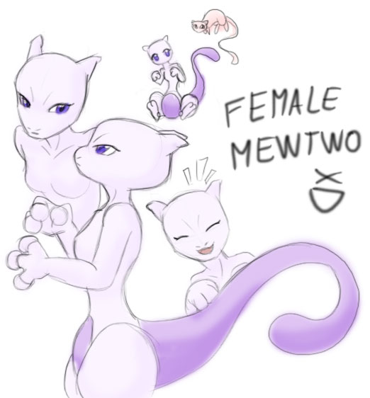 Female Mewtwo XD