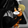 Darth Vader and baby Luke