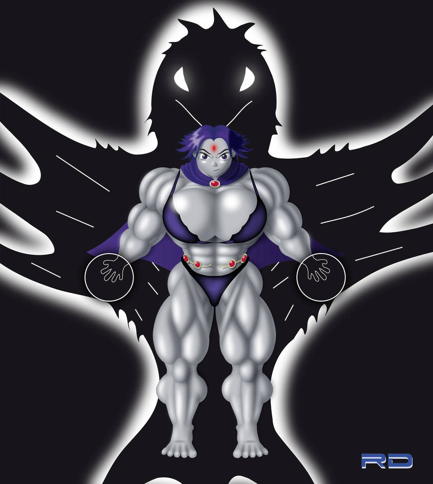 Raven w/ power /Ravena c/ poderes by NeroTwanyToo on DeviantArt