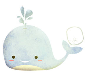 Cute whale