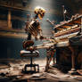Steampunk player piano