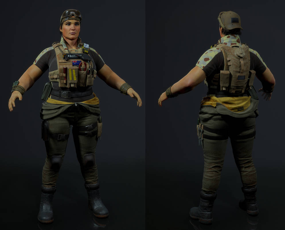 Rainbow Six Siege - Gridlock by Garm005 on DeviantArt