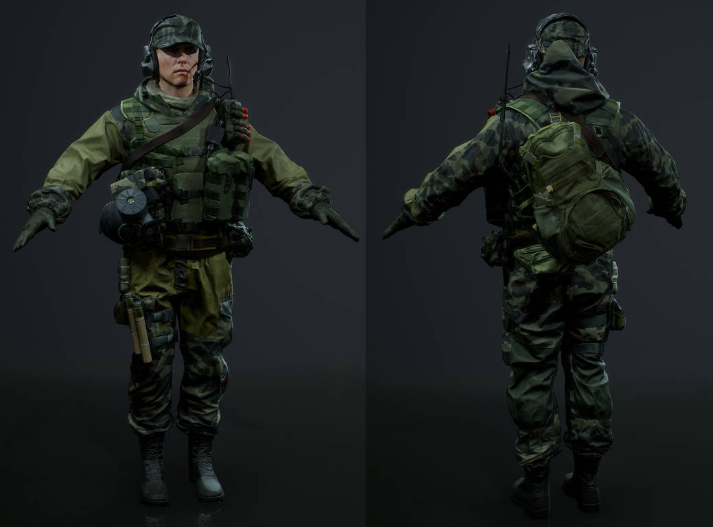 Battlefield 4 - Russian Engineer by Garm005 on DeviantArt