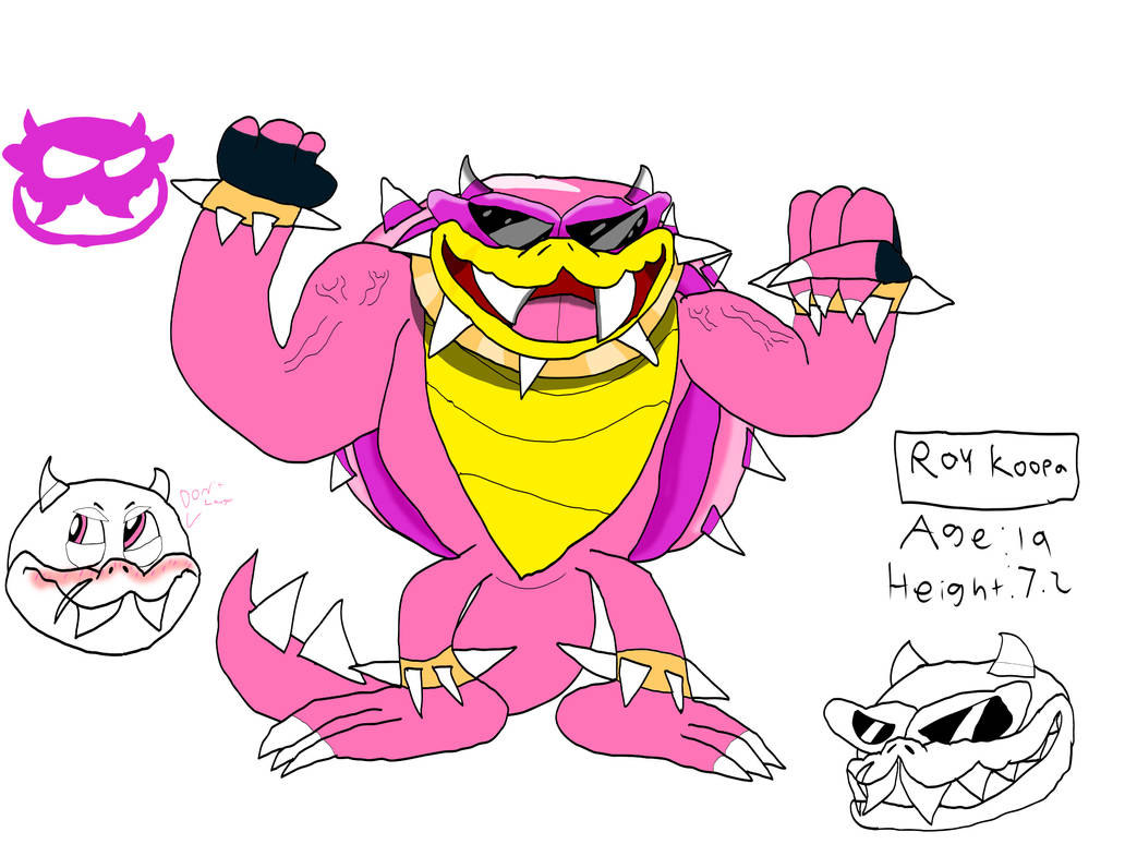 Ray Koopa Super Mario Rebirth Show Roy Koopa by Hotdog900 on DeviantArt