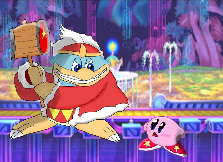 Ddede Kirby vs King Dedede by Hotdog900 on DeviantArt