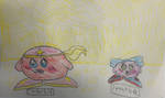 My first Kirby OCs by Hotdog900