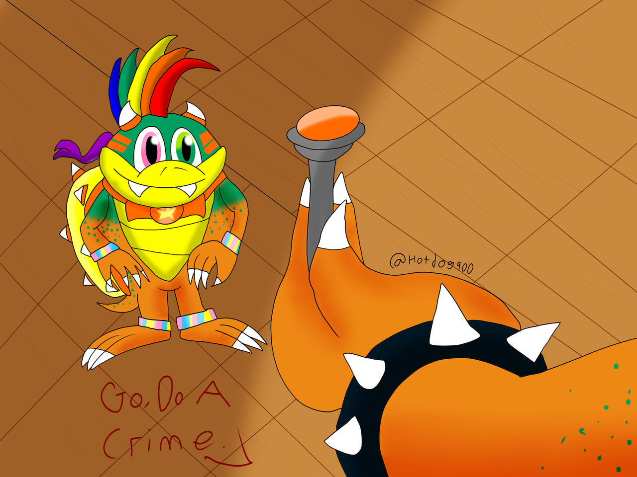 First Koopa Lemmy Koopa First Takeover by Hotdog900 on DeviantArt
