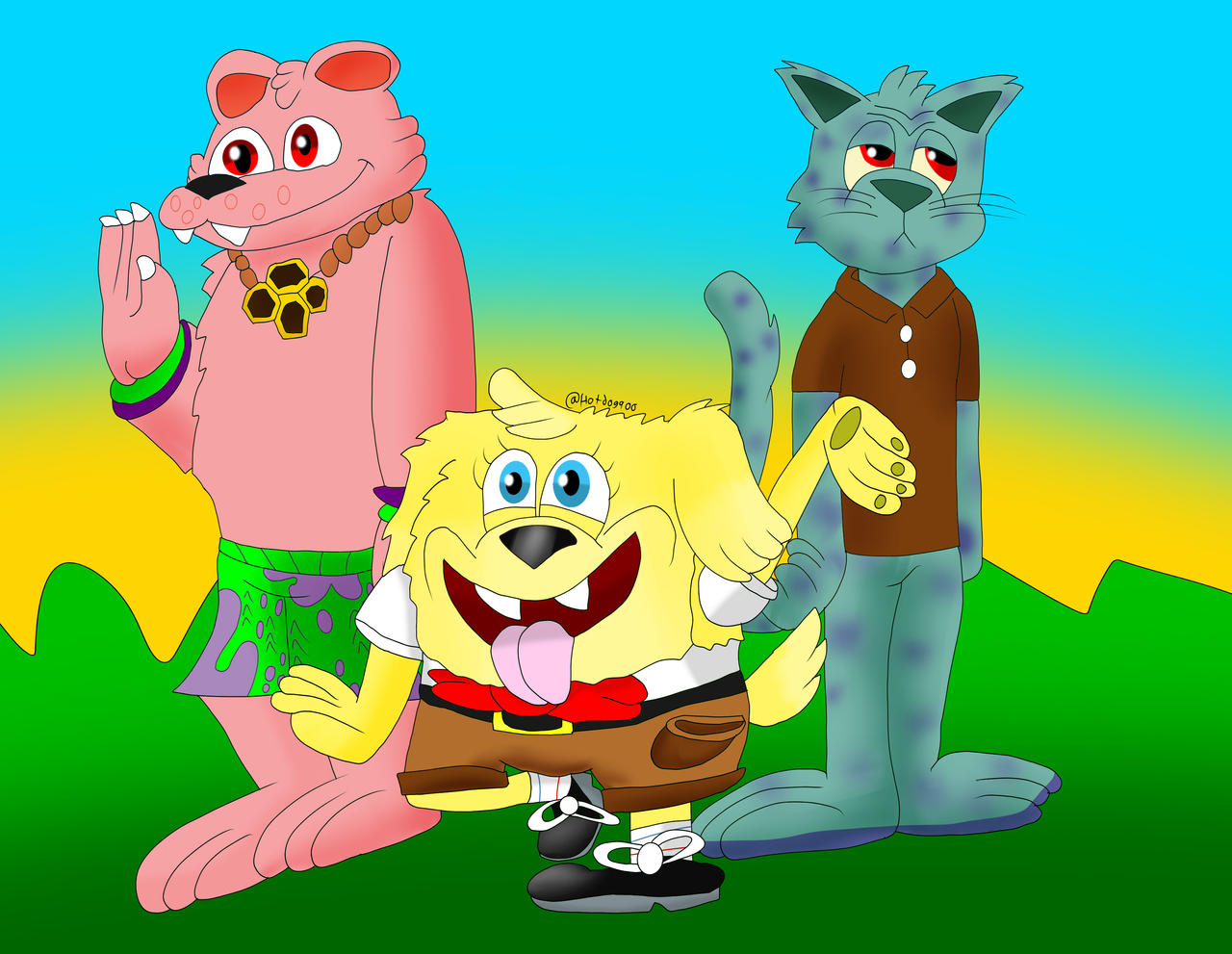 Sponge Doggo SpongePup Squaredog by Hotdog900 on DeviantArt