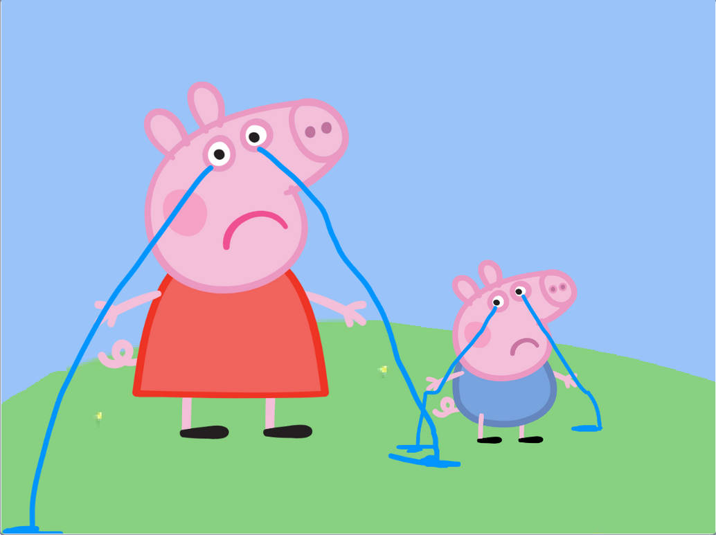 Free like Deviation: Peppa and George Crying by BorisTheWolfBear on ...