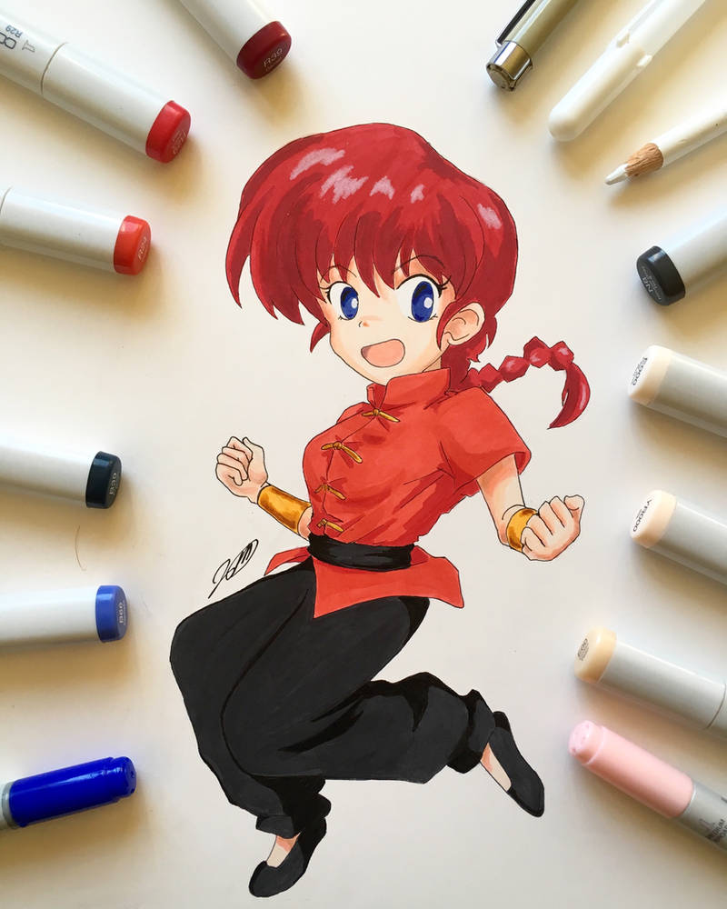 Ranma 1/2 by James-doodles on DeviantArt