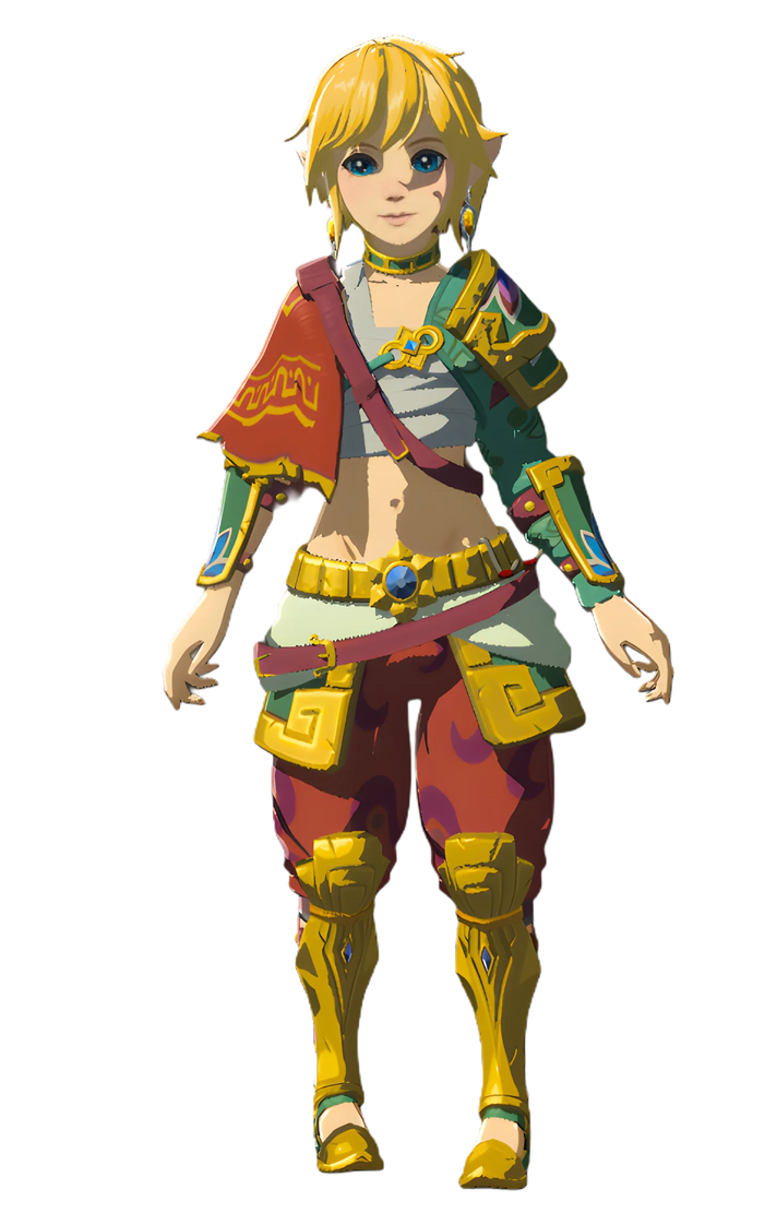 Linkle Vai set (Breath of the Wild mod) by carlosinthevoid on DeviantArt
