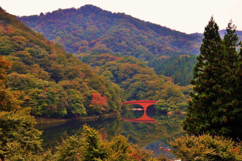 Usui Lake in October