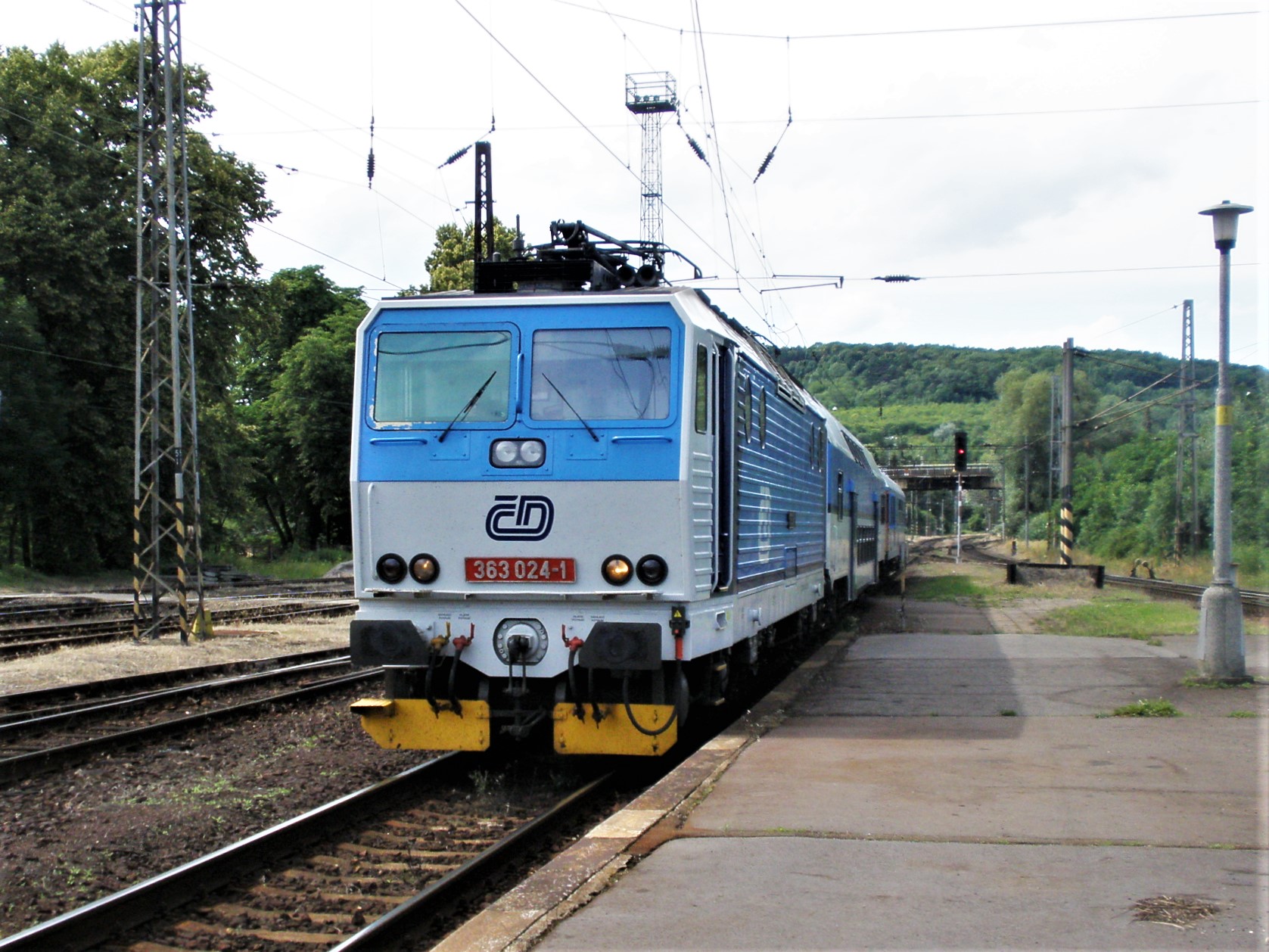 Regional train in Kutna Hora