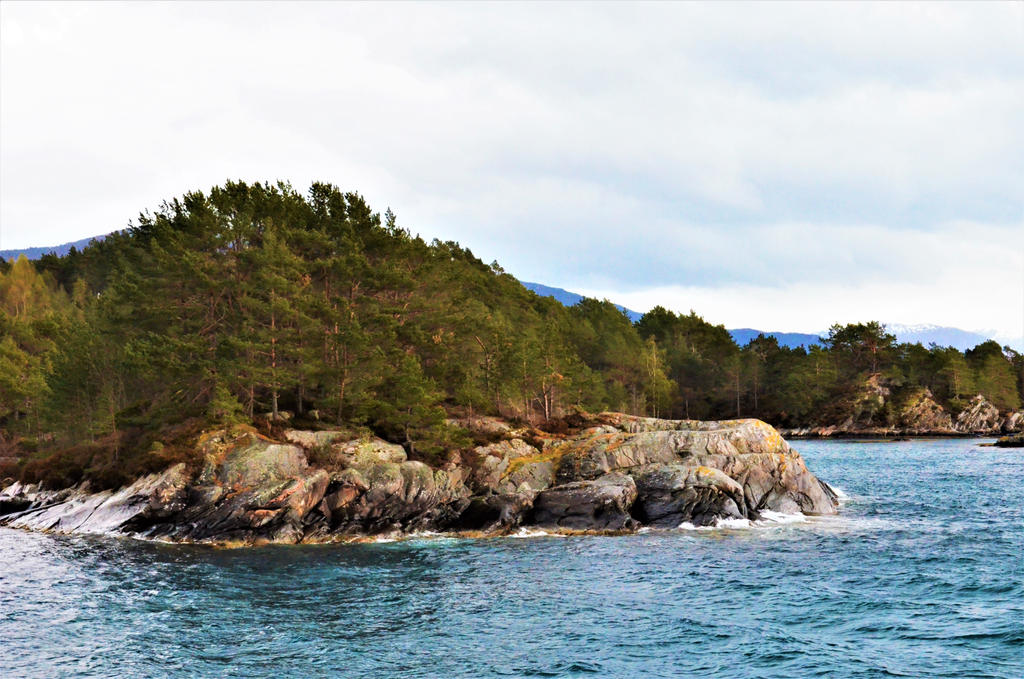 A rocky coast of Norway 2