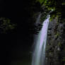 Night waterfall