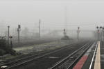 The foggy railway station by Furuhashi335