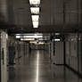 An underground passage in Tokyo Underground