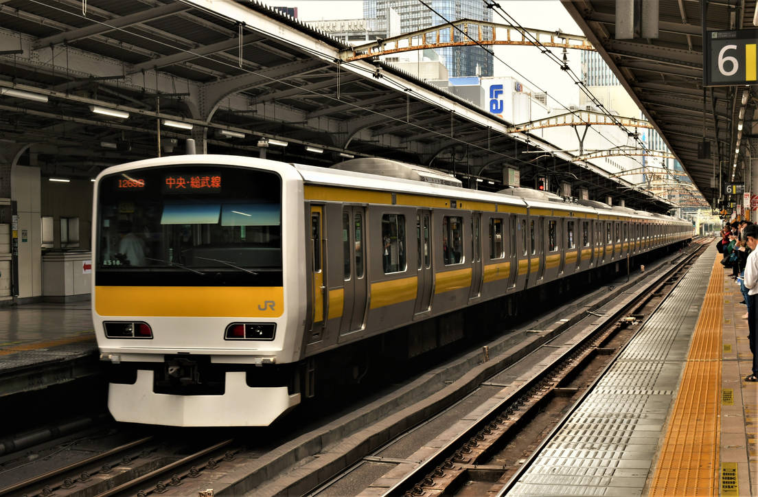 Sobu line in Akihabara by Furuhashi335 on DeviantArt