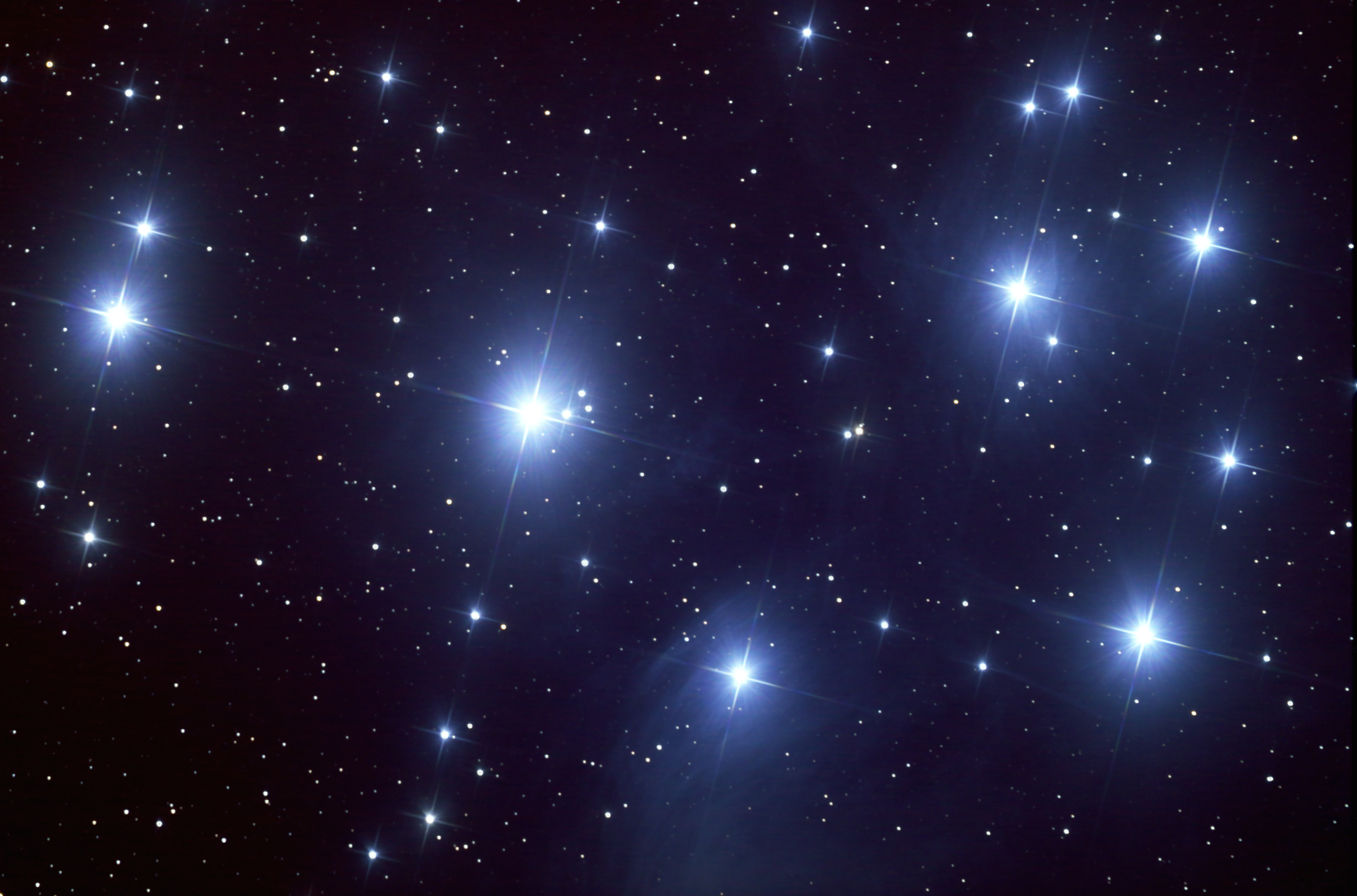 The Pleiades Cluster by insomniaworks