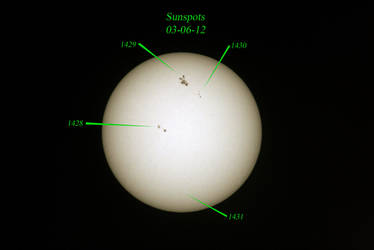 Sunspots 03-06-12