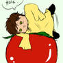 Antonio on his Tomato