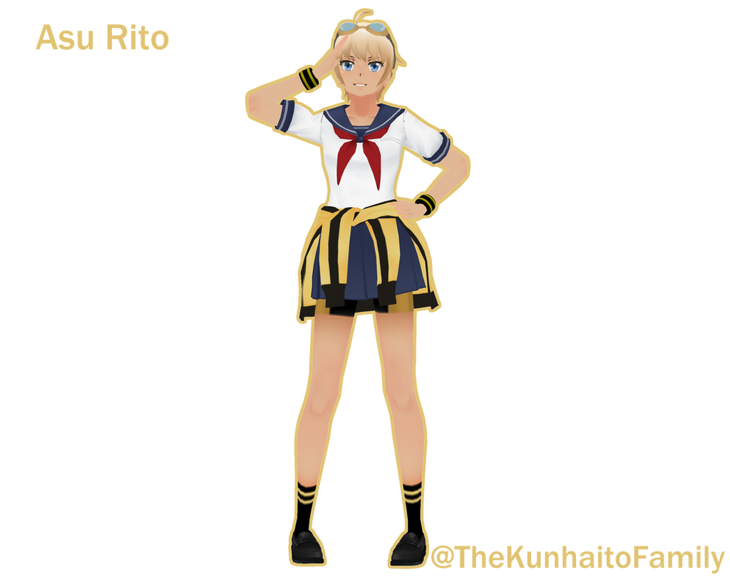 Asu Rito Horror (MMD) Asu Rito by JustHaito on DeviantArt