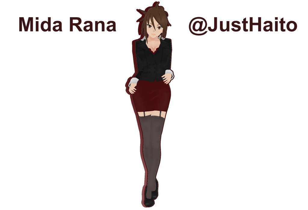 (MMD x YanSim) Mida Rana by JustHaito on DeviantArt